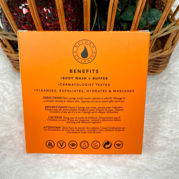 Spongelle’, Body Wash Infused Buffer Pumpkin Spice BNIB - Picture 5 of 6